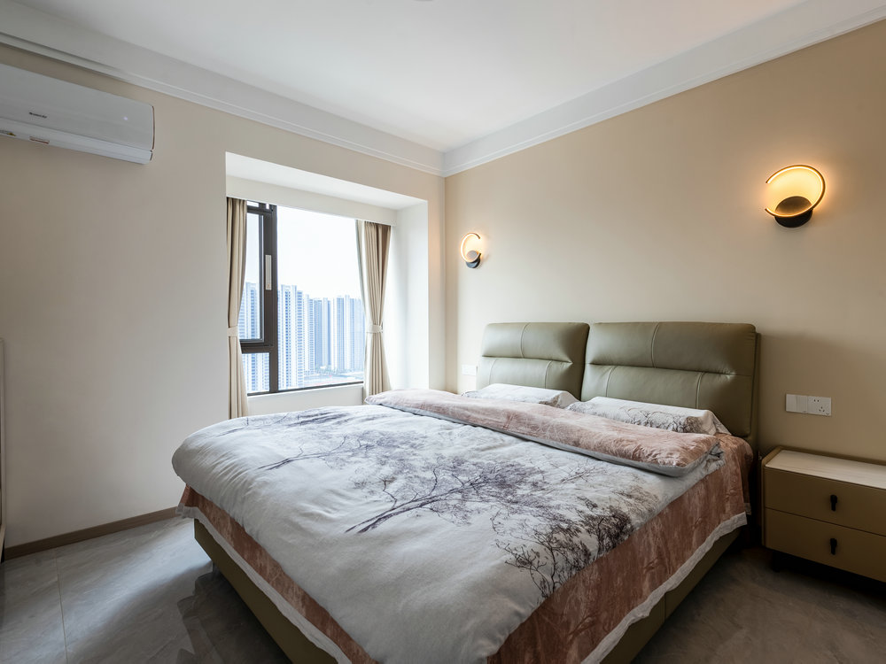 中建鉑公館128平現代風格裝修效果圖