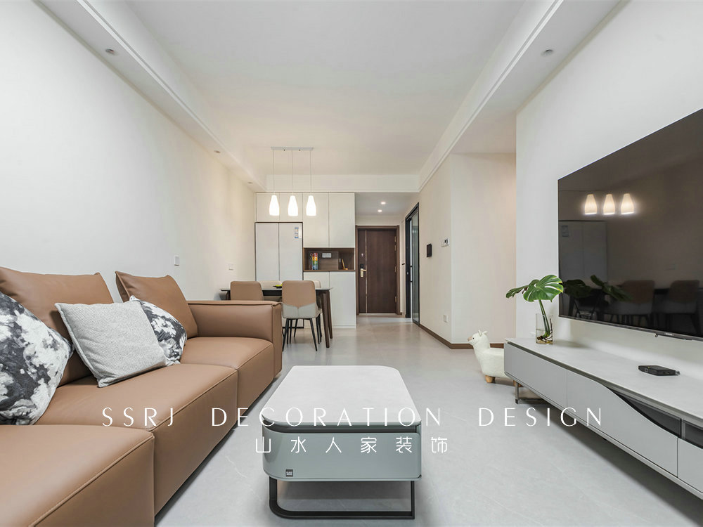 融創望江府95平現代風格裝修效果圖