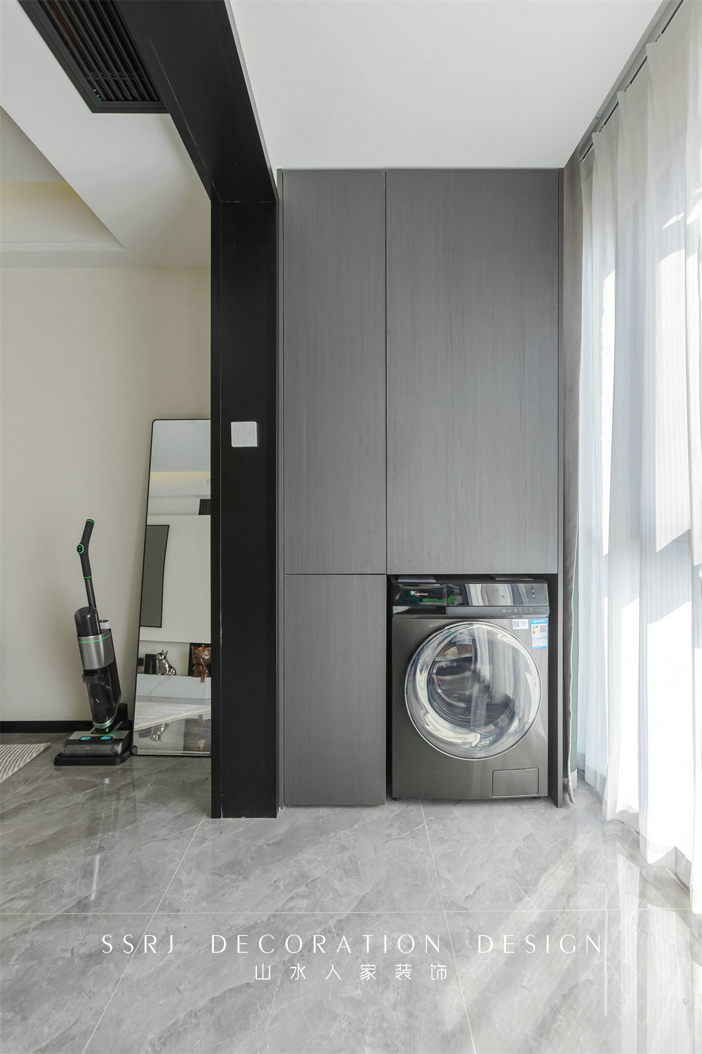 中建鉑公館102平現代風格裝修效果圖