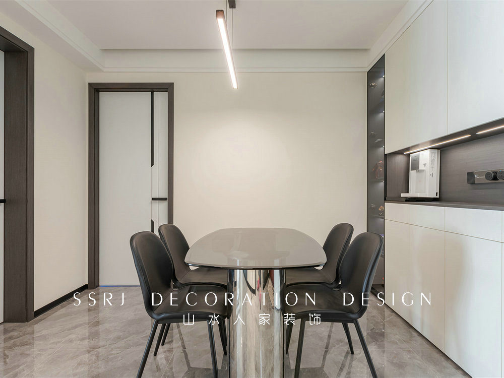 中建鉑公館102平現代風格裝修效果圖