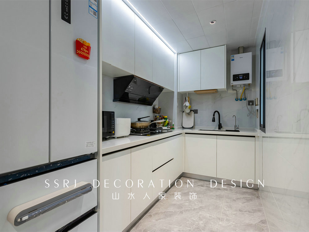 中建鉑公館102平現代風格裝修效果圖