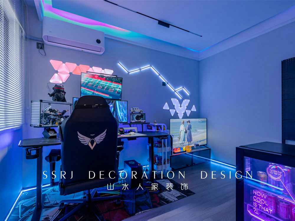 中建鉑公館102平現代風格裝修效果圖