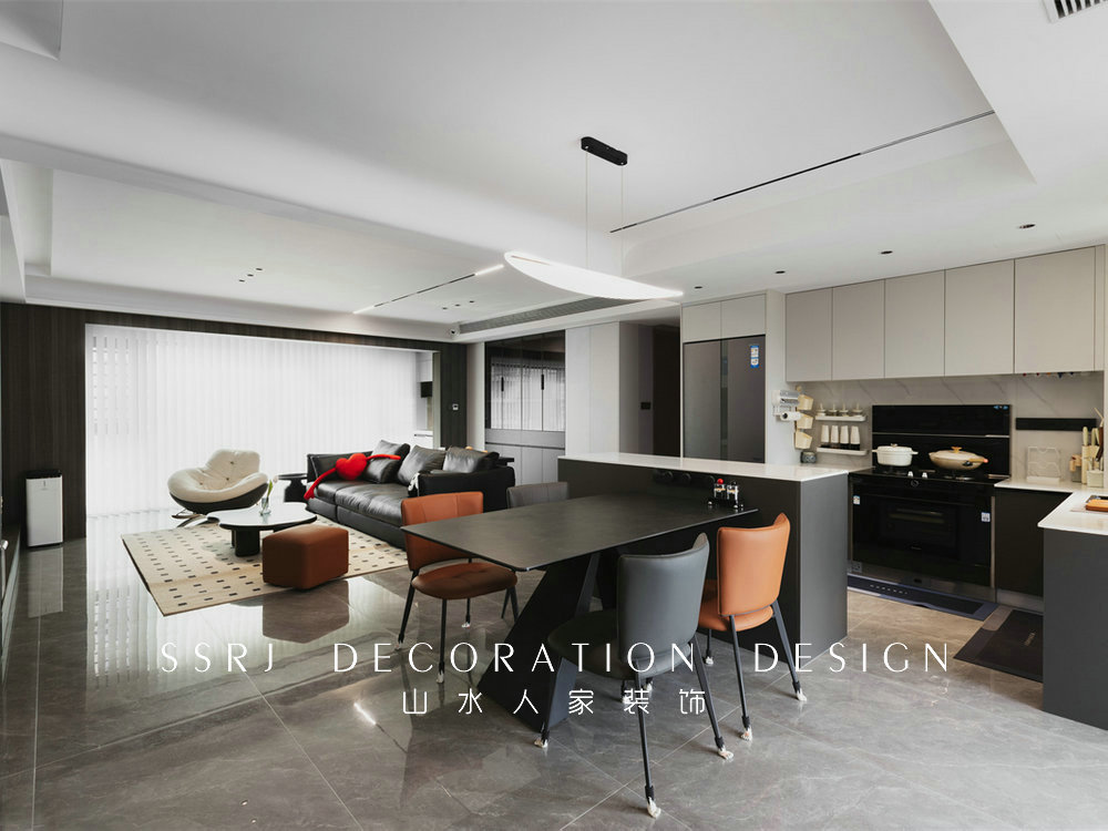 閱江府現代風格裝修效果圖