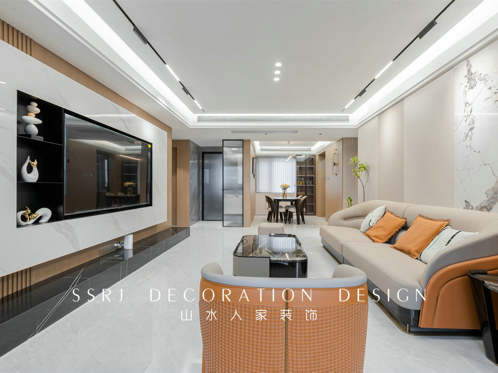 融科天域120平現代風格裝修效果圖