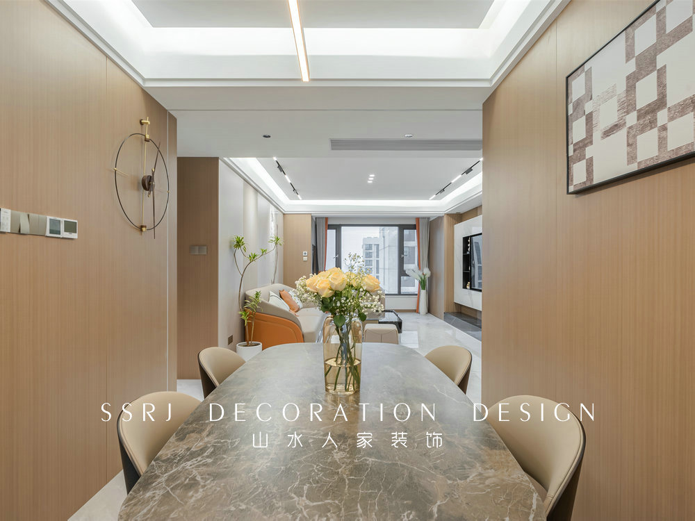 融科天域120平現代風格裝修效果圖