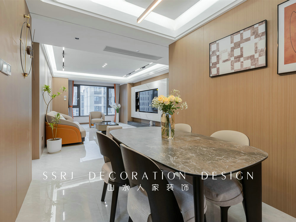 融科天域120平現代風格裝修效果圖