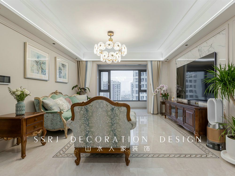 融科天域140平現代風格裝修效果圖