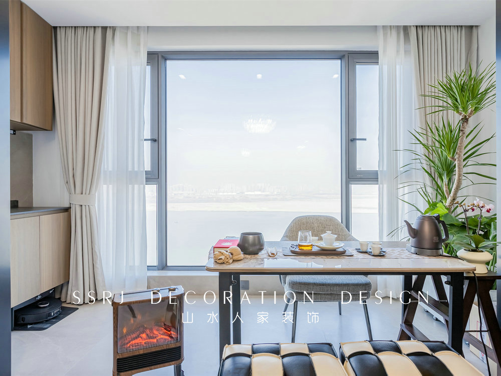 青山樽170平現代風格裝修效果圖