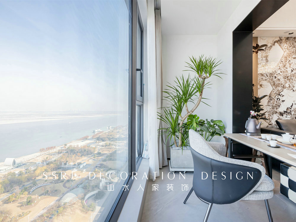 青山樽170平現代風格裝修效果圖