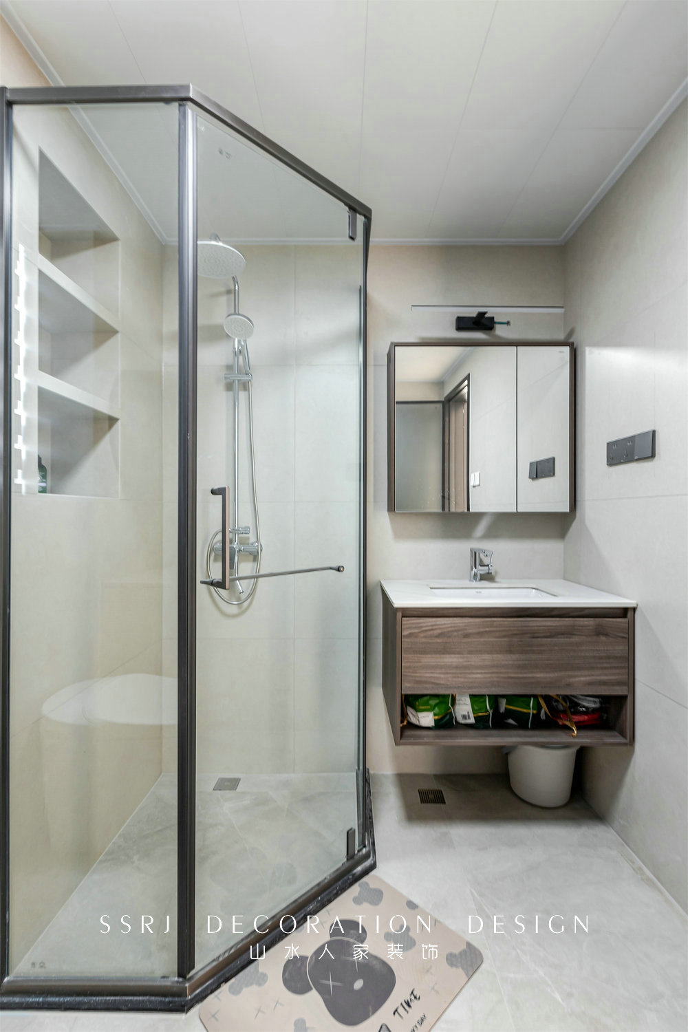 青山樽170平現代風格裝修效果圖