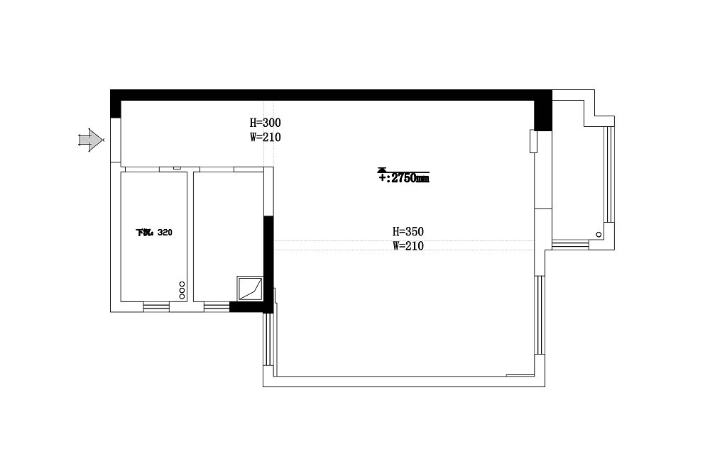 城建信達后湖里82平奶油風格裝修效果圖