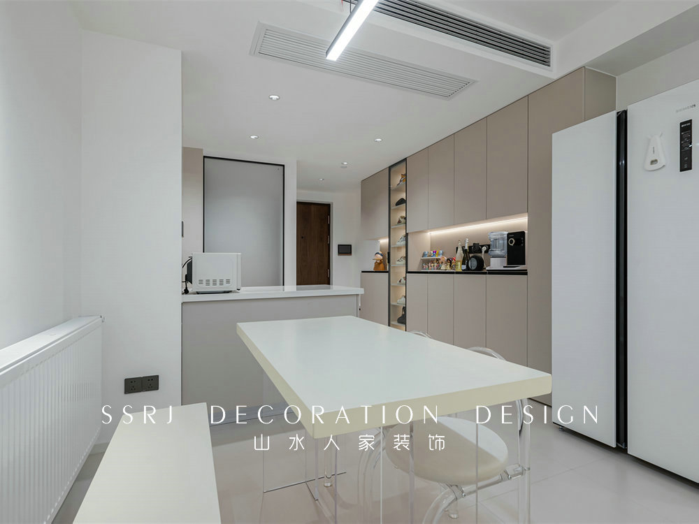 城建信達后湖里82平奶油風格裝修效果圖