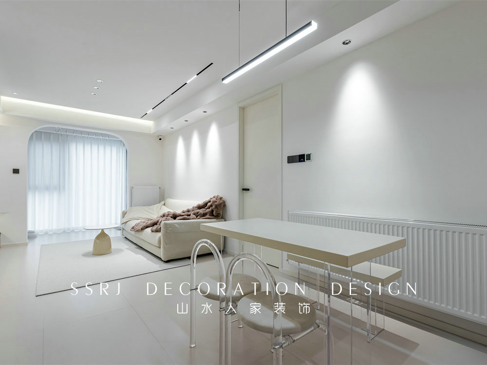 城建信達后湖里82平奶油風格裝修效果圖