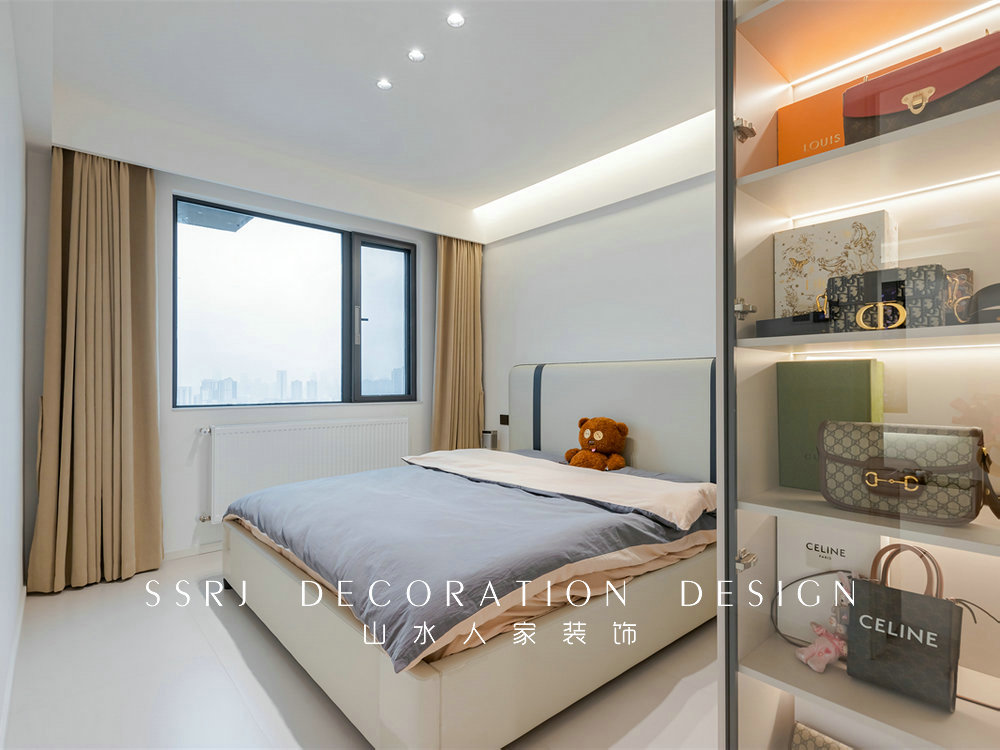 城建信達后湖里82平奶油風格裝修效果圖