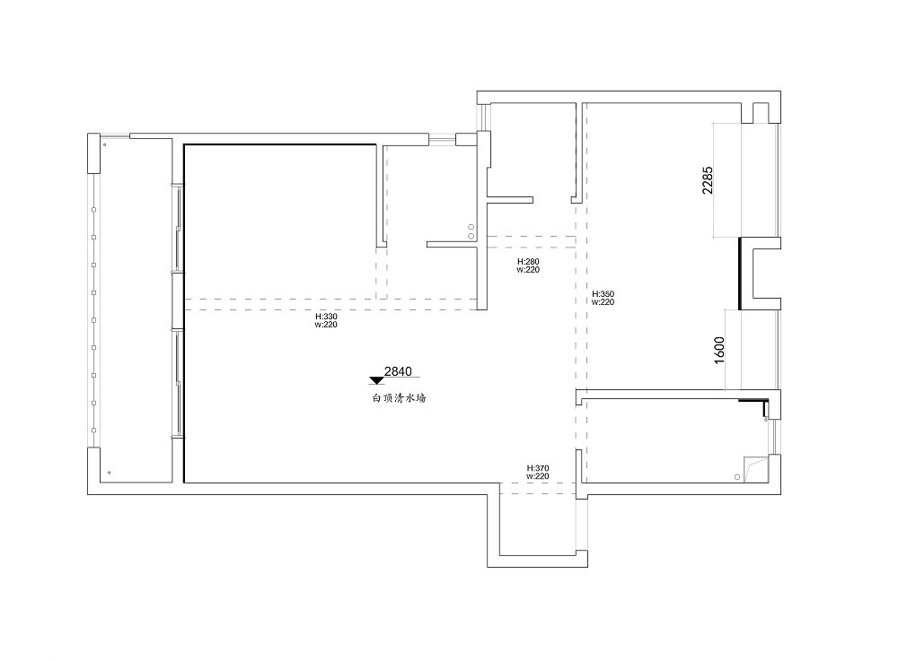 融創臨江府120平現代風格裝修效果圖
