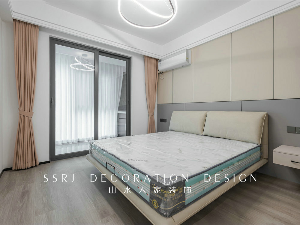 融創臨江府120平現代風格裝修效果圖