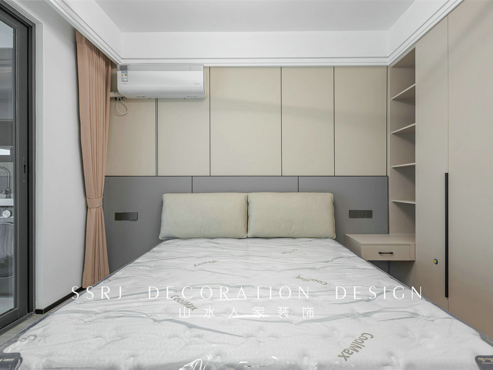 融創臨江府120平現代風格裝修效果圖