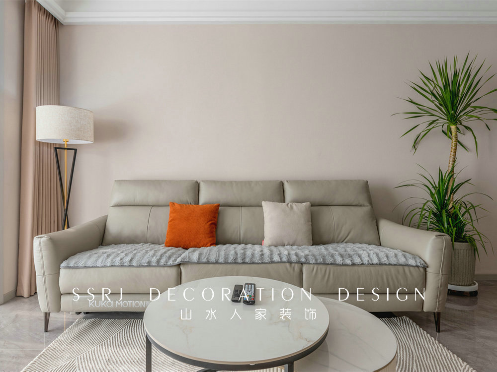 臨江府105平現代風格裝修效果圖