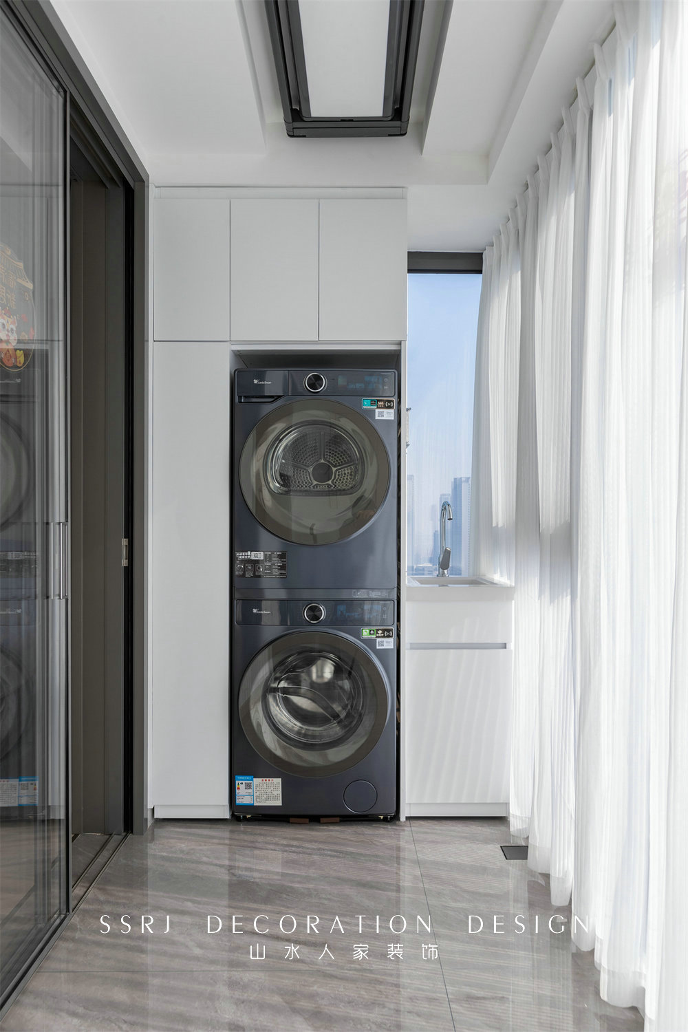 臨江府105平現代風格裝修效果圖