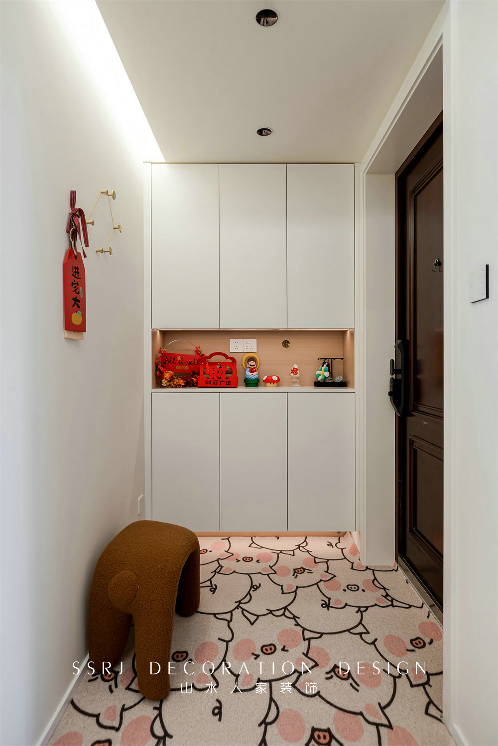 御央首府138平奶油風格裝修效果圖