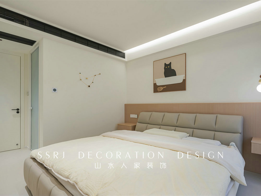 御央首府138平奶油風格裝修效果圖