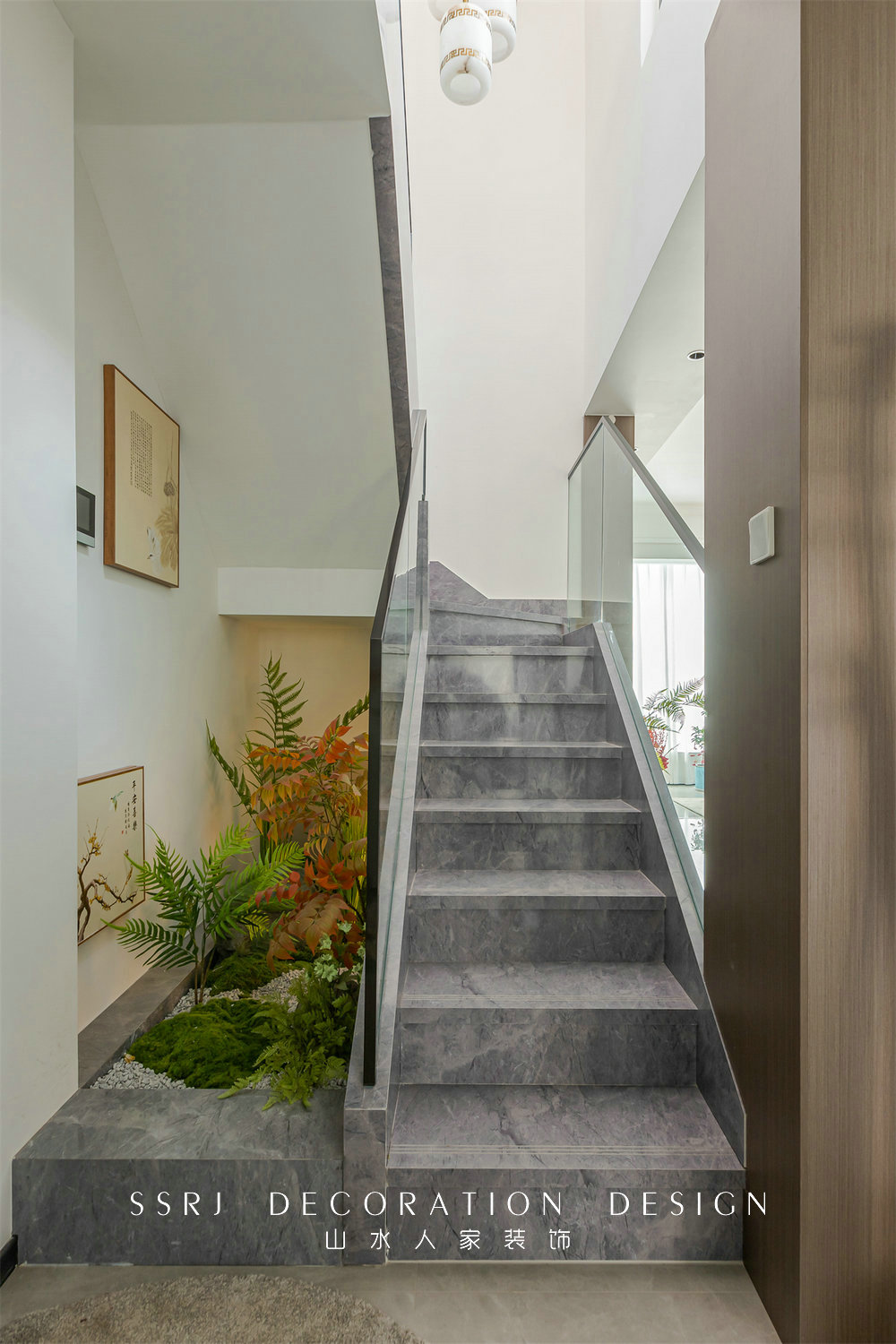 迦州橘郡246平復式現代中式風格裝修效果圖