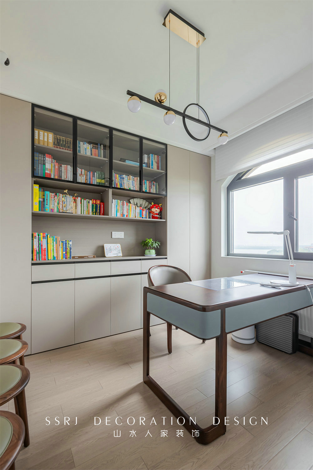 迦州橘郡246平復式現代中式風格裝修效果圖