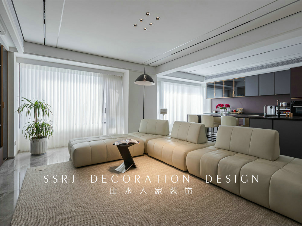 龍湖光谷城240平現代風格裝修效果圖