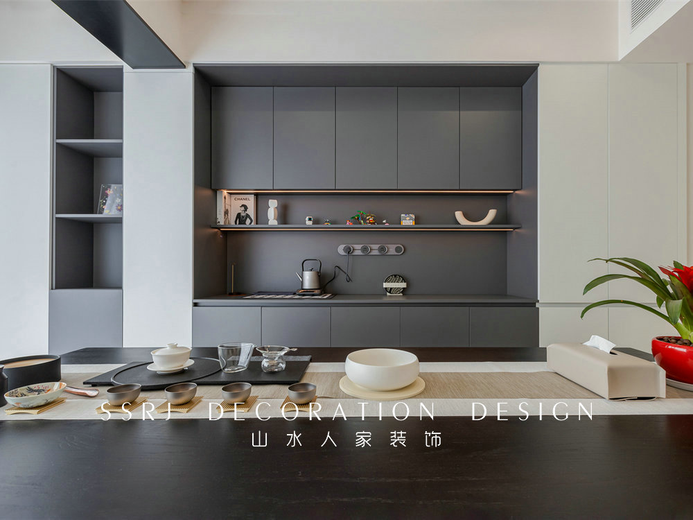 大華錦繡時代125平現代風格裝修效果圖