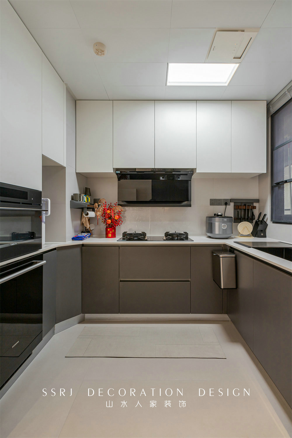 大華錦繡時代125平現代風格裝修效果圖