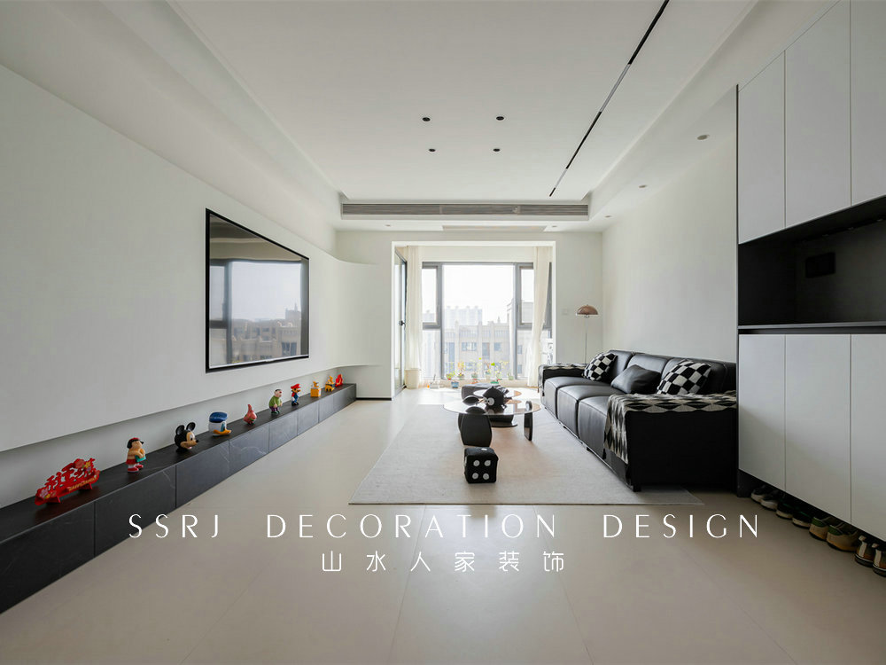 詠梅苑120平現代風格裝修效果圖