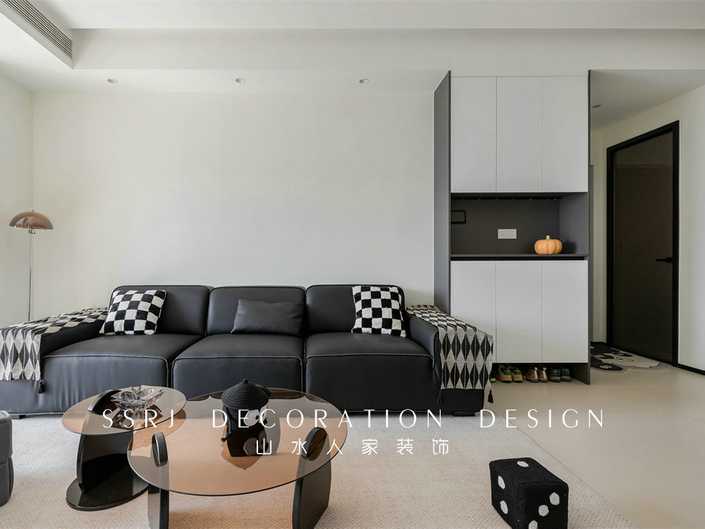 詠梅苑120平現代風格裝修效果圖