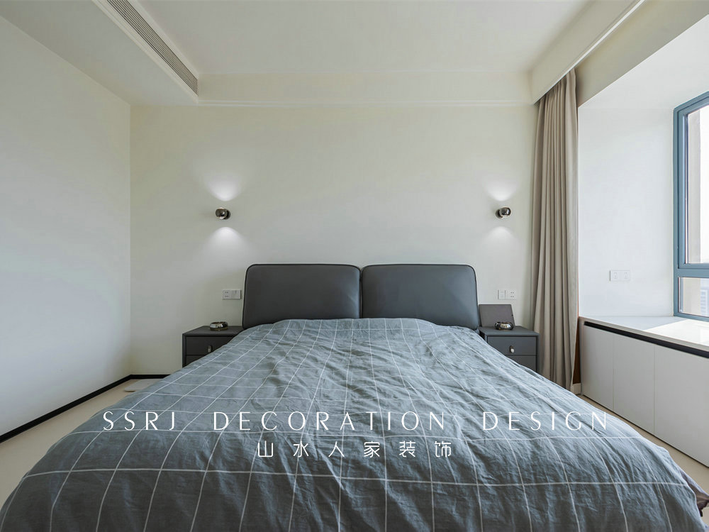 詠梅苑120平現代風格裝修效果圖