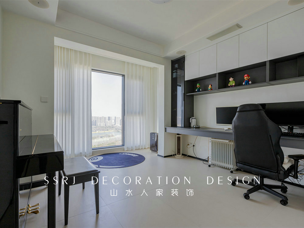 詠梅苑120平現代風格裝修效果圖