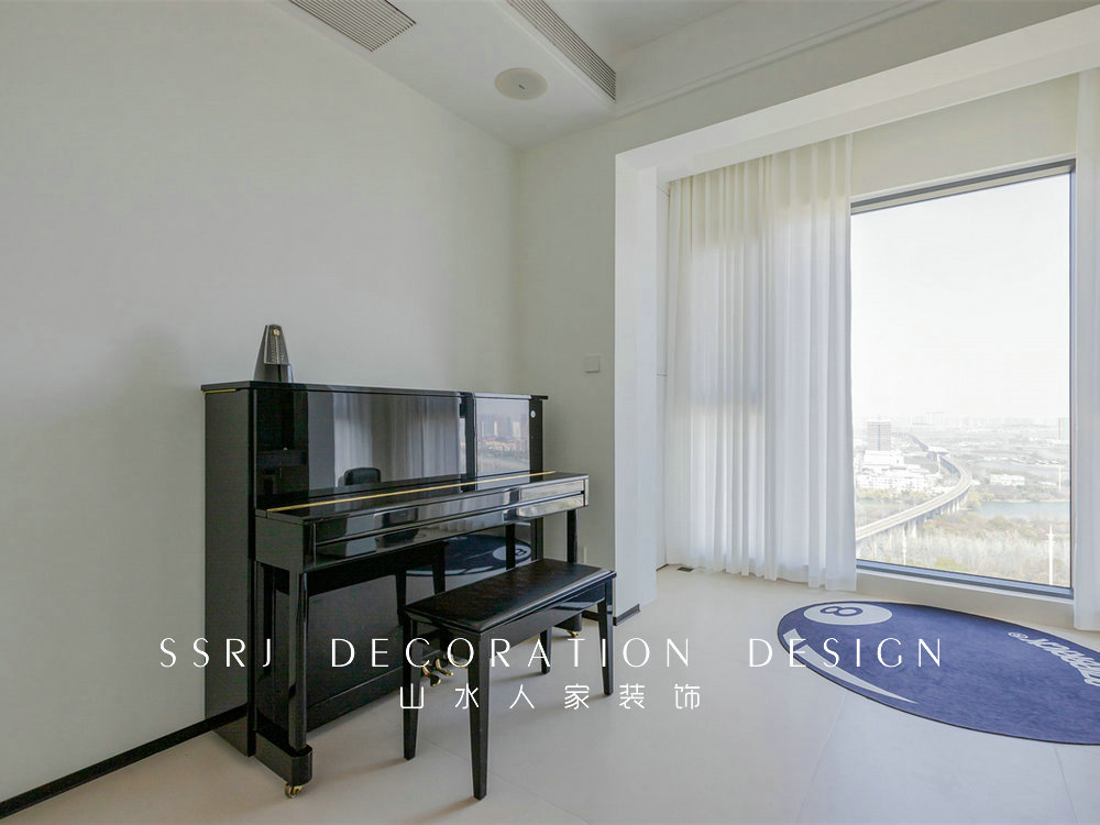 詠梅苑120平現代風格裝修效果圖