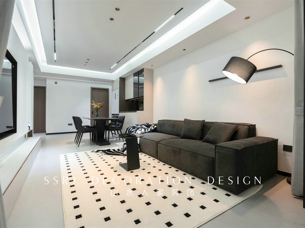 融創城108平現代風格裝修效果圖