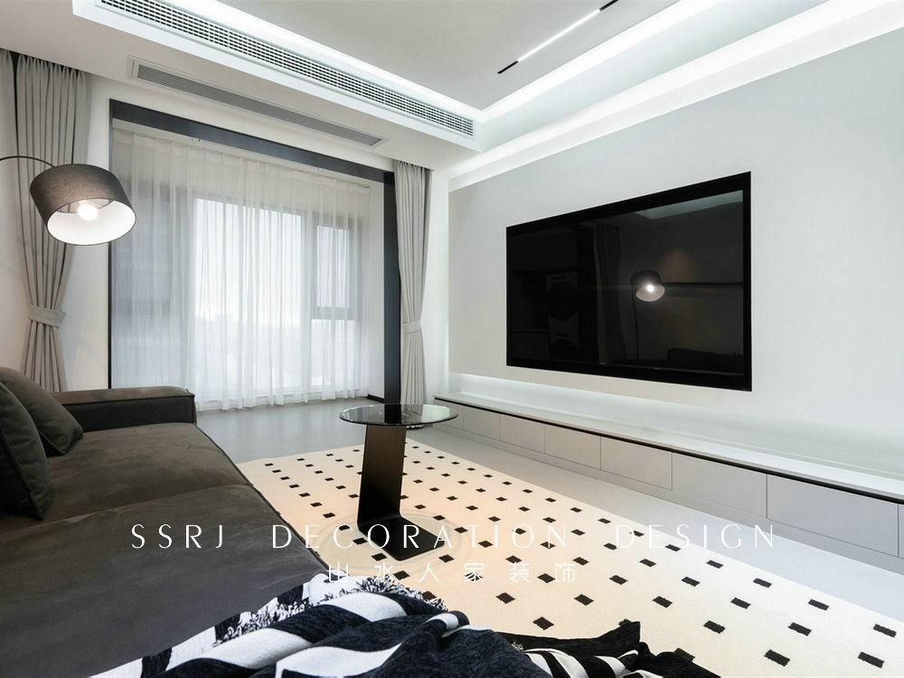 融創城108平現代風格裝修效果圖