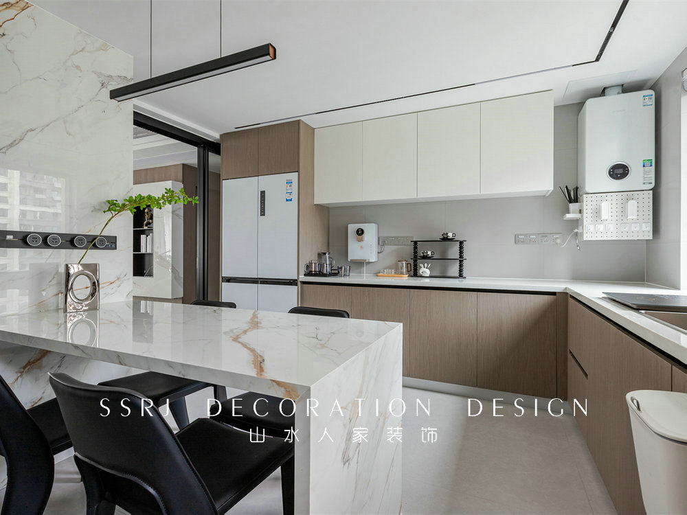 正榮紫闕臺142平現代風格裝修效果圖