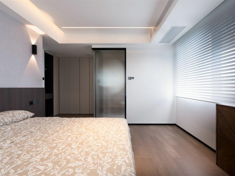 海格公館160平現代風格裝修效果圖