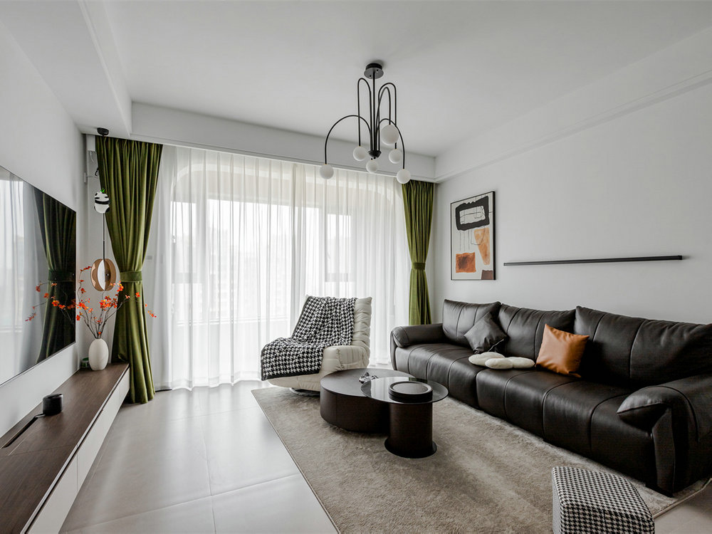 聯發九都府120平現代風格裝修效果圖