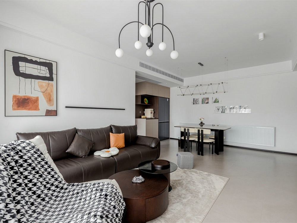 聯發九都府120平現代風格裝修效果圖