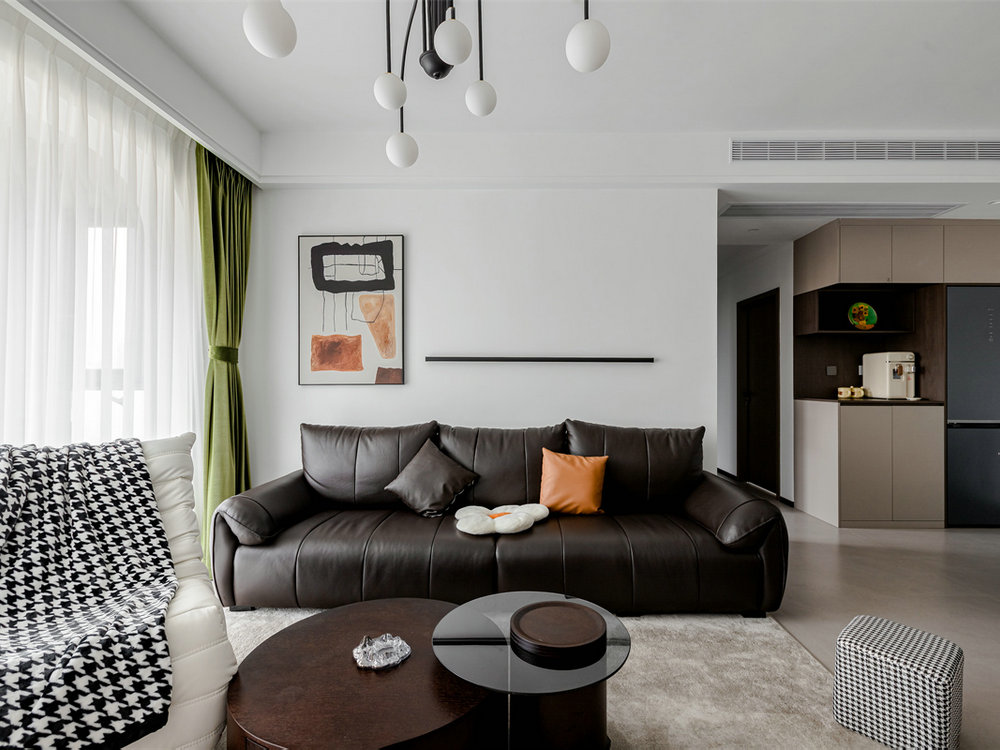 聯發九都府120平現代風格裝修效果圖