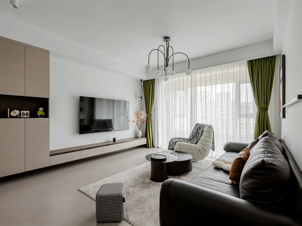 聯發九都府120平現代風格裝修效果圖