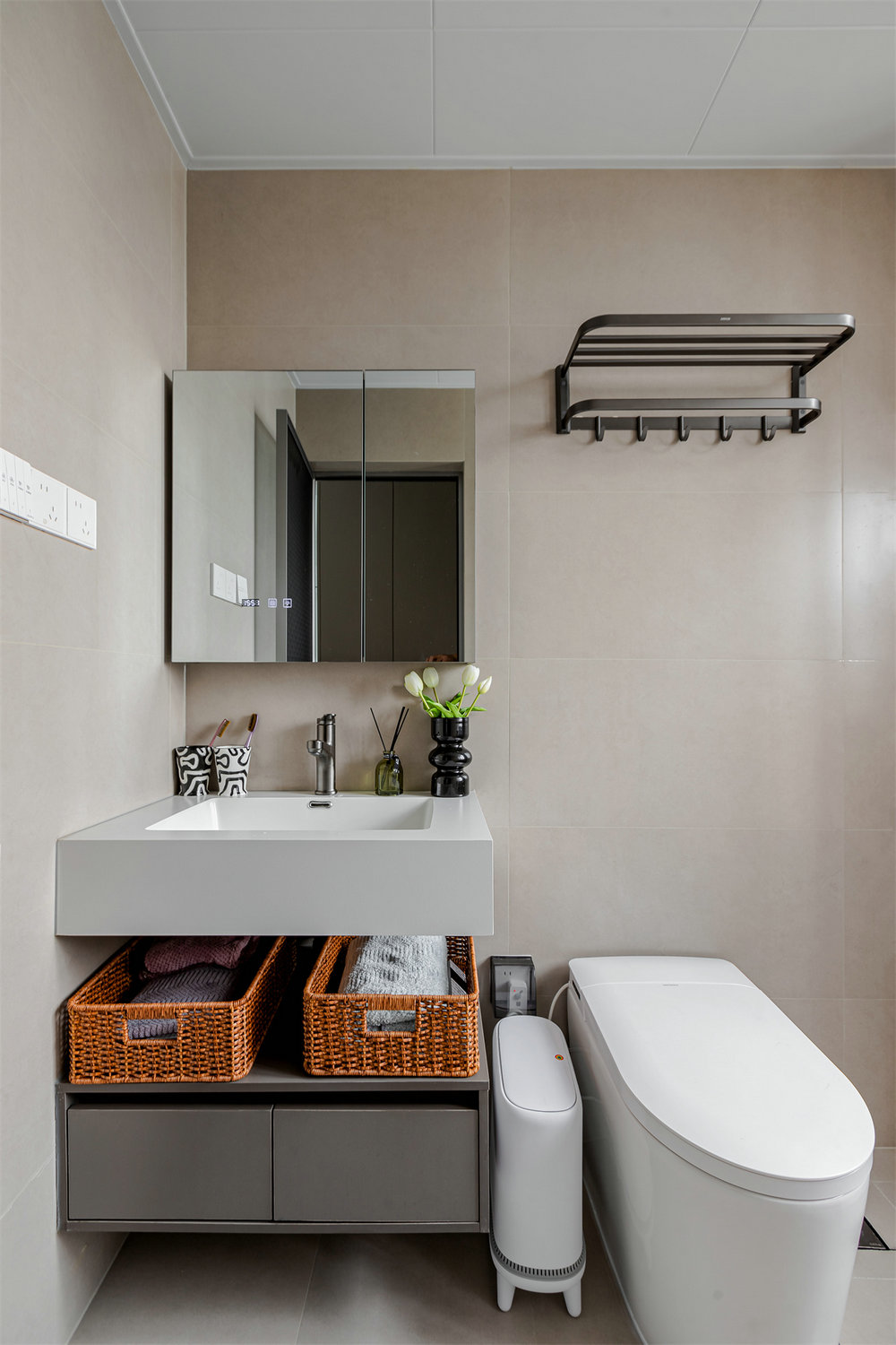 聯發九都府120平現代風格裝修效果圖