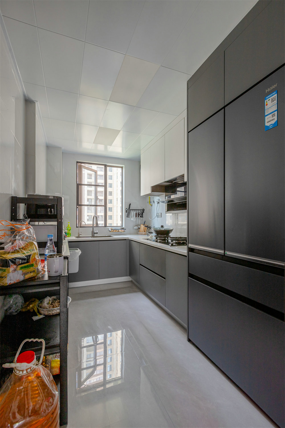 中建鉑公館122平現代風格裝修效果圖