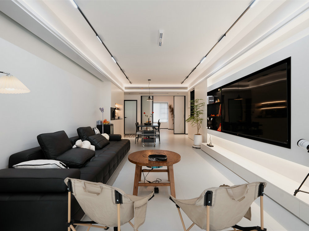 中建鉑公館127平現代風格裝修效果圖