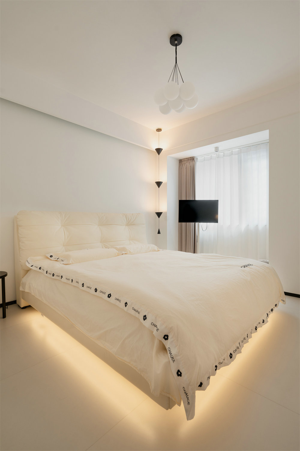 中建鉑公館127平現代風格裝修效果圖