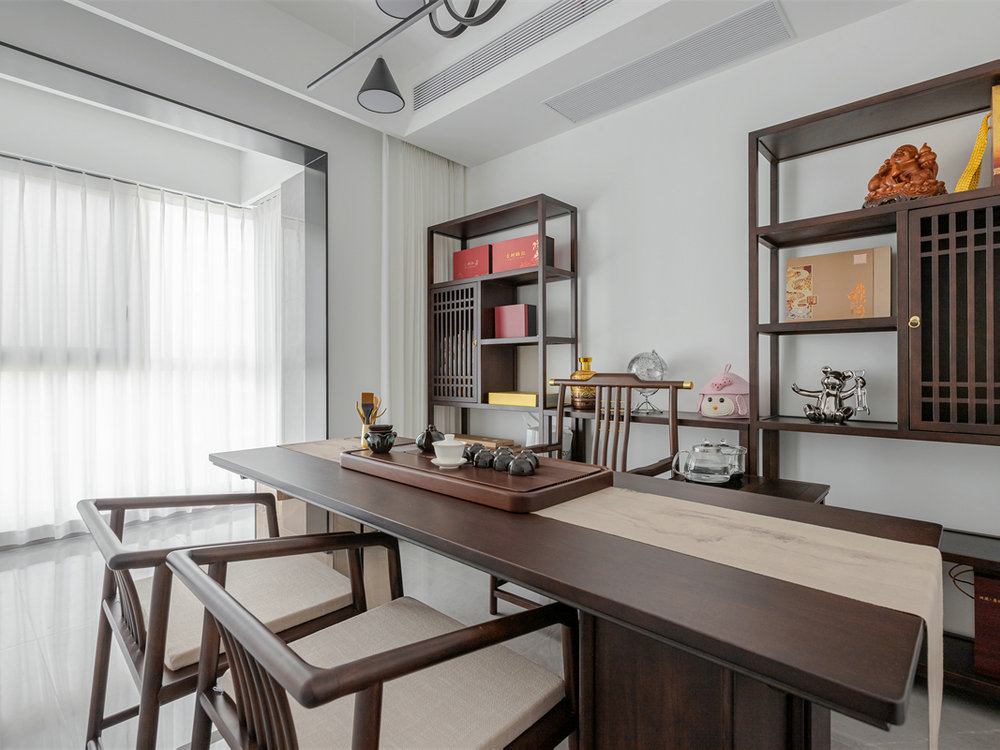 城投聯投江南岸177平現代風格裝修效果圖