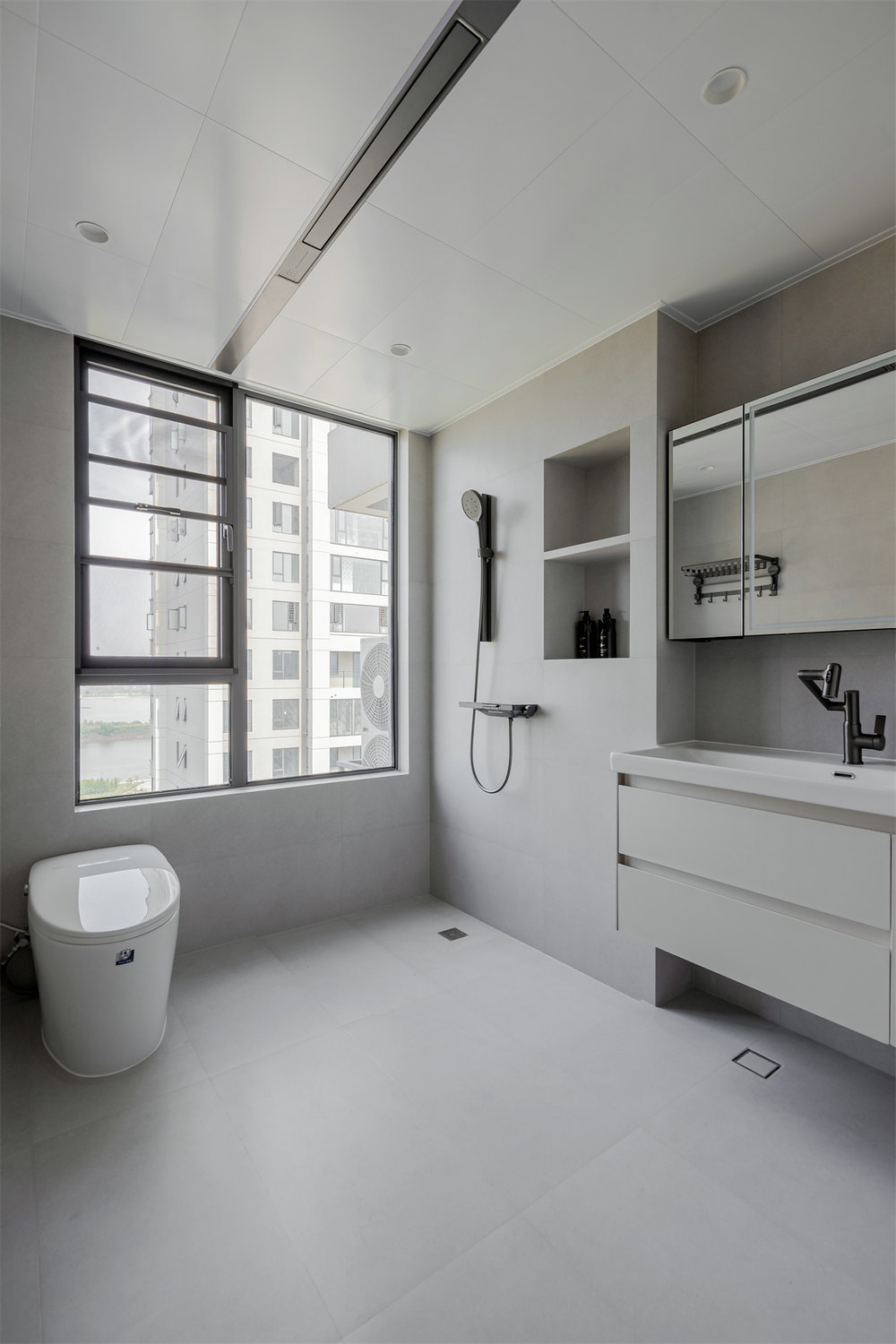 城投聯投江南岸177平現代風格裝修效果圖