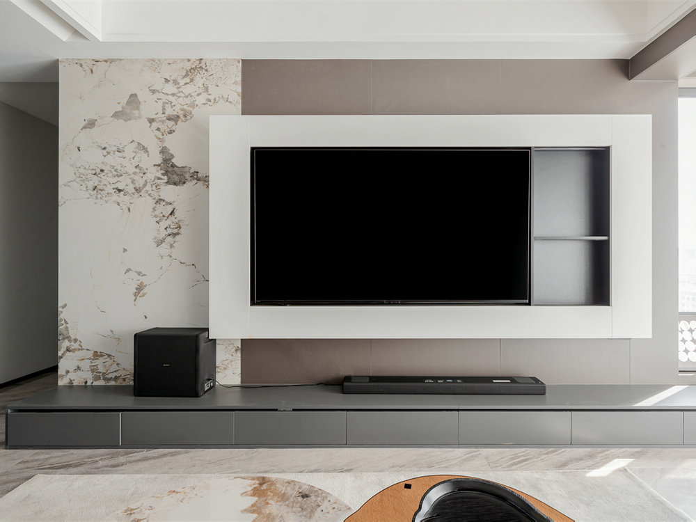 錦繡江城117平現代風格效果圖